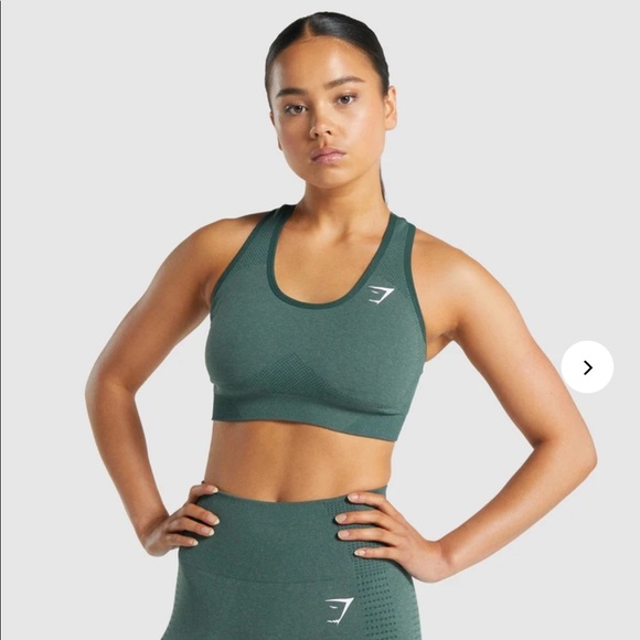 Gymshark Other - Gymshark vital 2.0 obsidian green sports bra